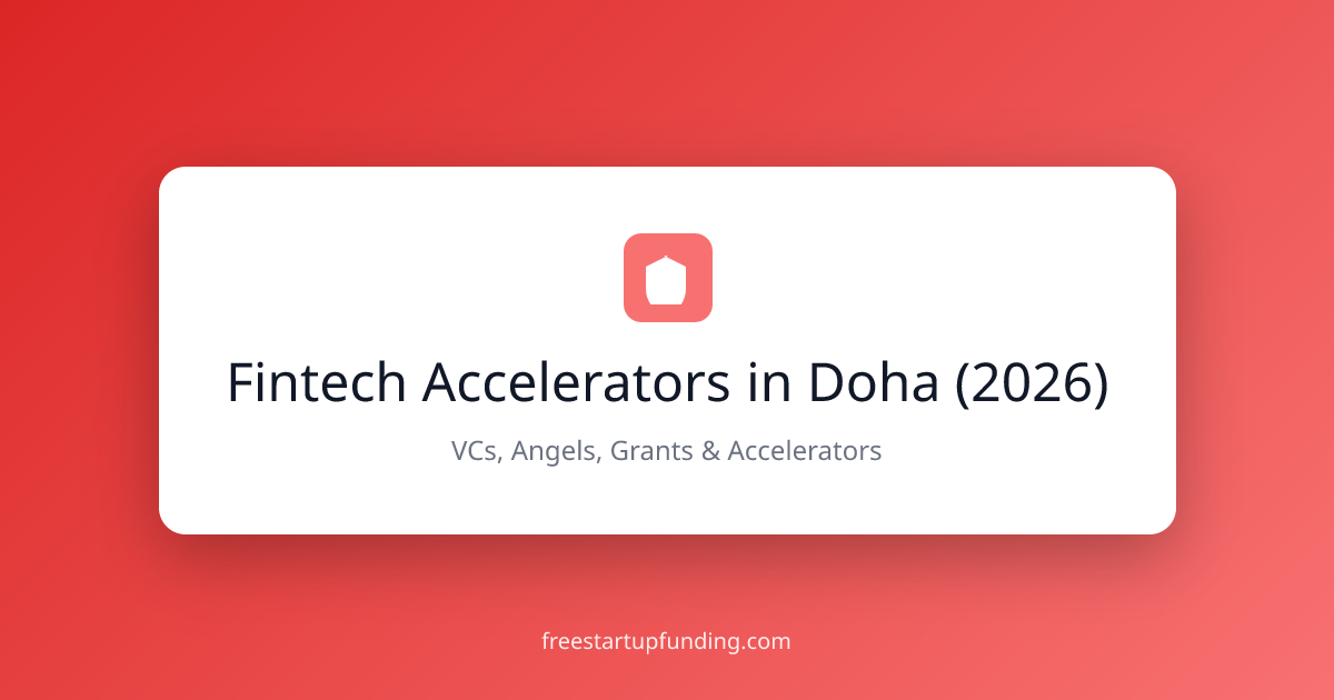 Fintech Accelerators in Doha (2026)